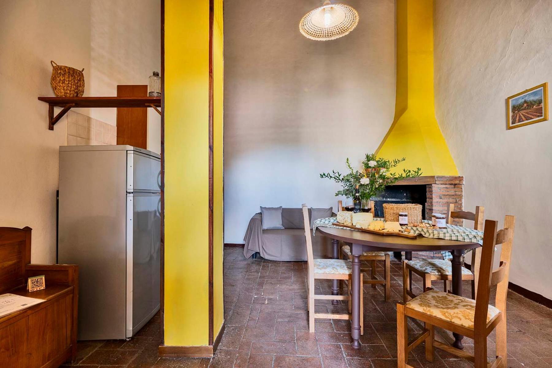 קולה ואל ד'אלזה Agriturismo Tenuta Di Mensanello חדר תמונה