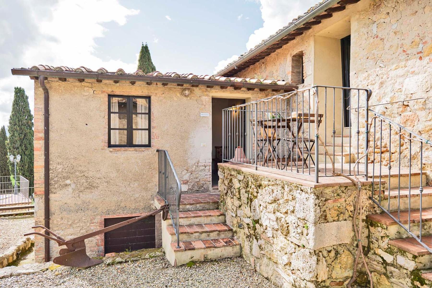 קולה ואל ד'אלזה Agriturismo Tenuta Di Mensanello חדר תמונה