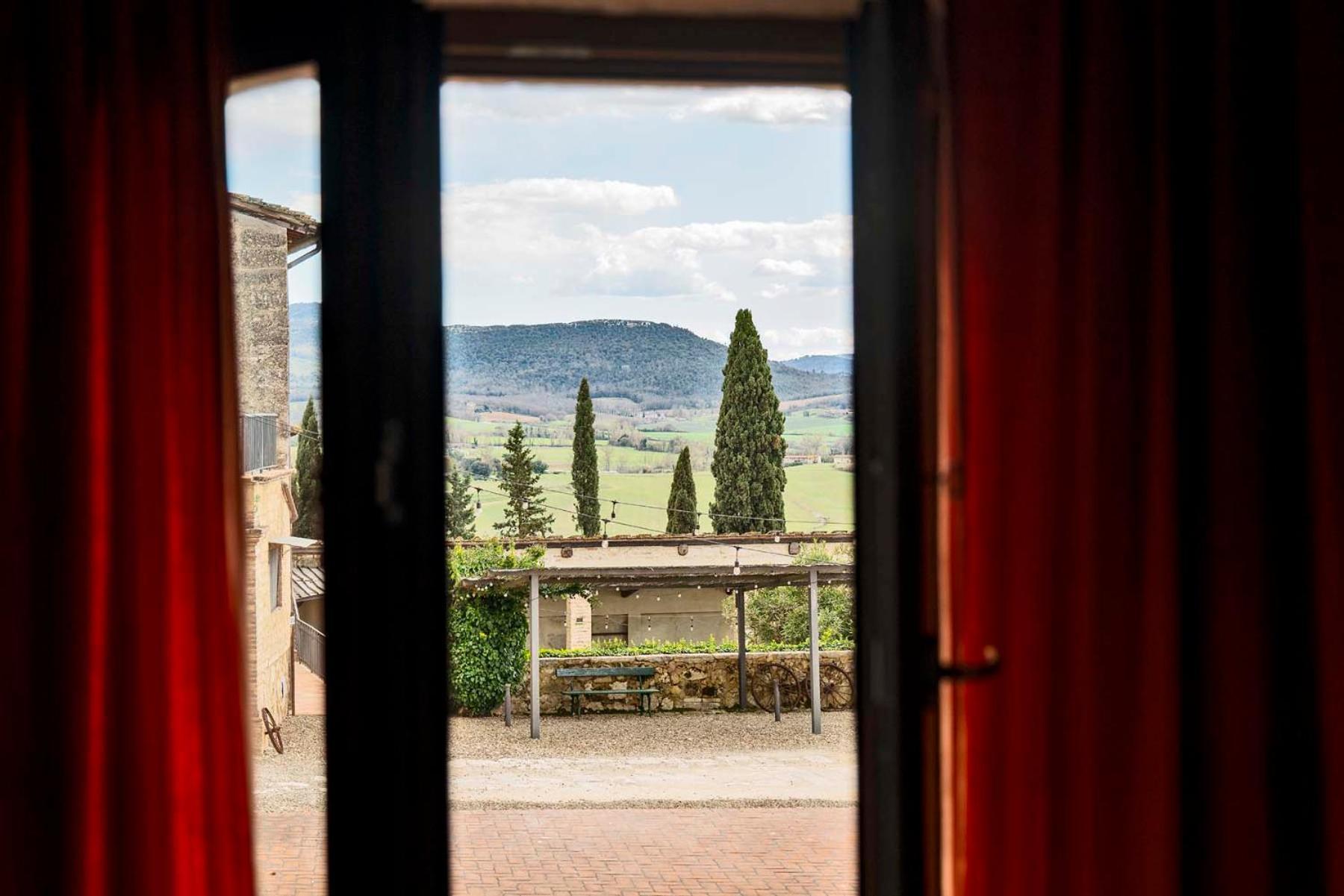 קולה ואל ד'אלזה Agriturismo Tenuta Di Mensanello חדר תמונה